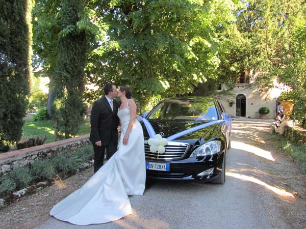 noleggio auto con autista matrimonio